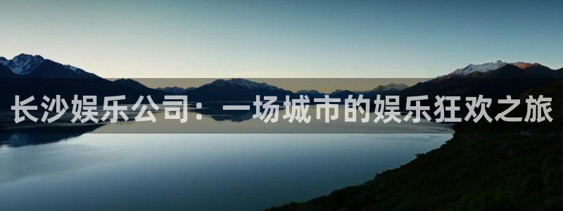 彩客网3：长沙娱乐公司：一场城市的娱乐狂欢之旅