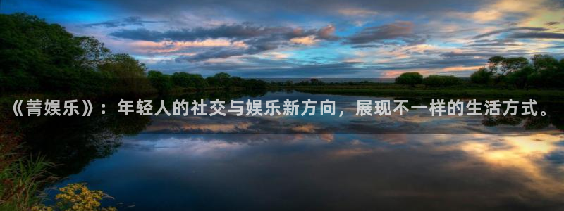 彩客网3官网：《菁娱乐》：年轻人的社交与娱乐新方向，展现不一样的生活方式。